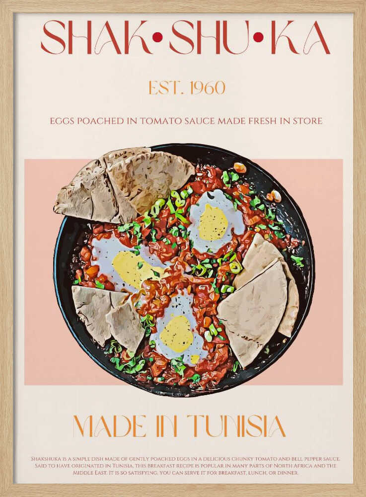 Tunesische Shakshuka | Poster