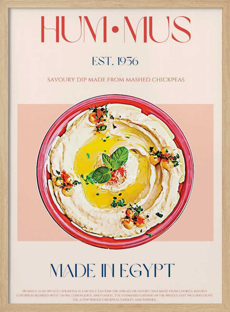 Délices égyptiens | Affiche