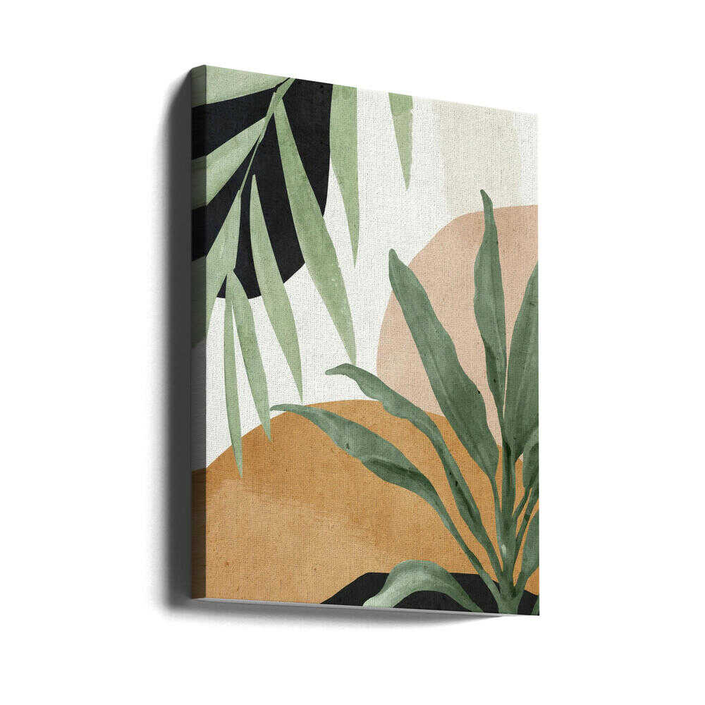 Abstract Art Tropical Leaves | Canvas