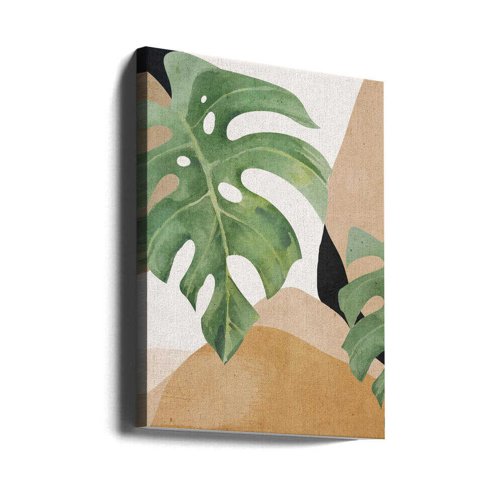 Abstract Art Tropical Leaves | Canvas