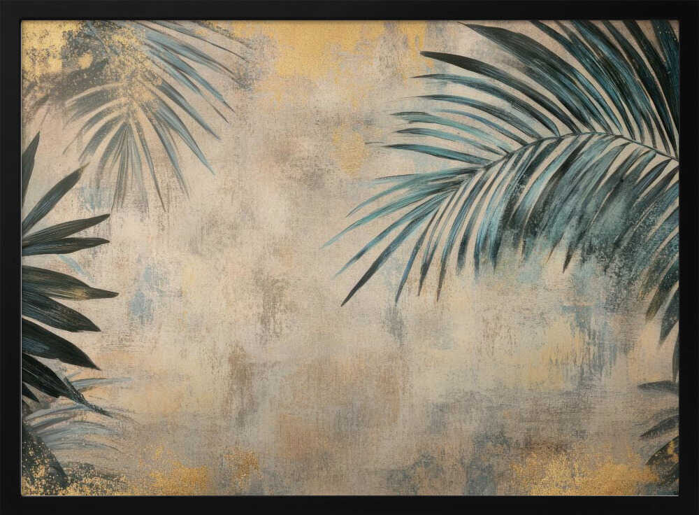 Elegant Tropical Leaves | Poster