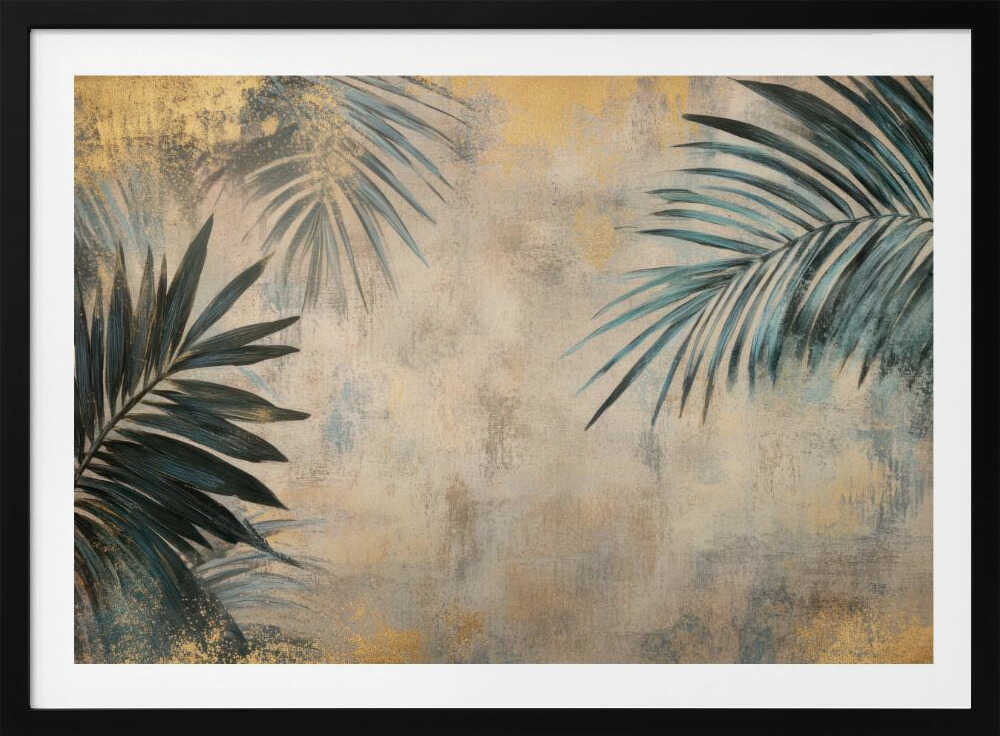 Elegant Tropical Leaves | Poster
