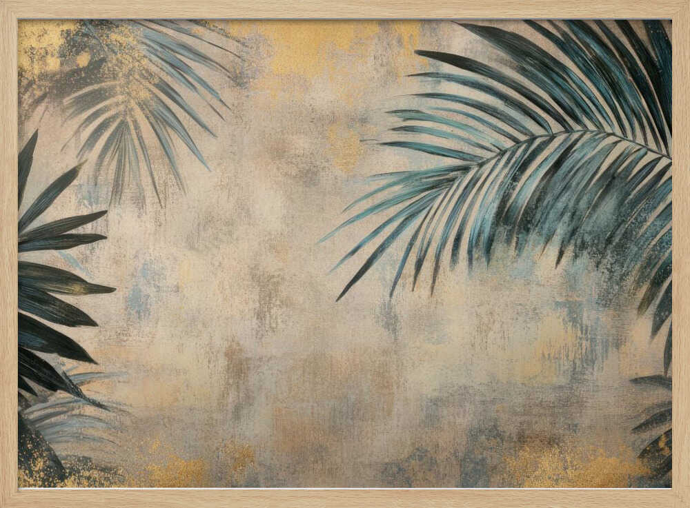 Elegant Tropical Leaves | Poster