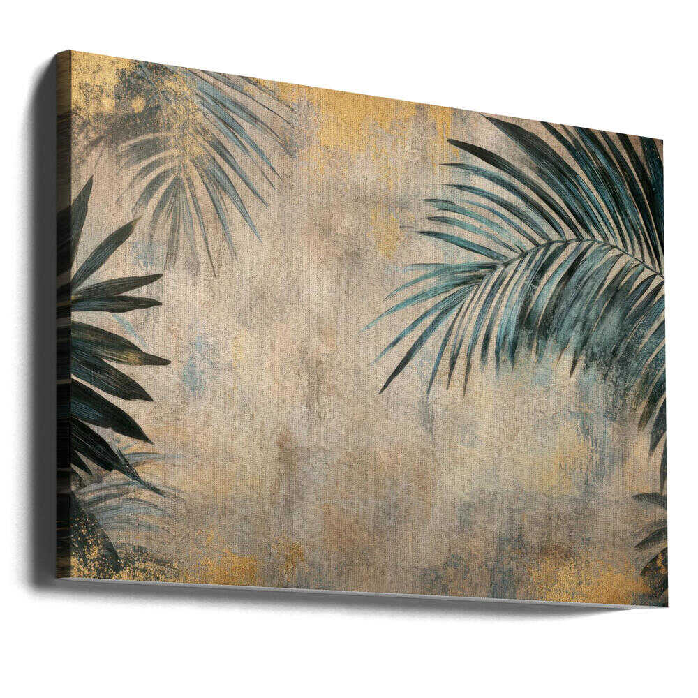 Elegant Tropical Leaves | Canvas