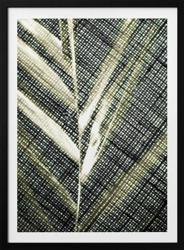 Lueur de tapisserie feuillue | Affiche