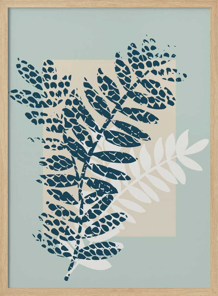 Élégance végétale | Affiche