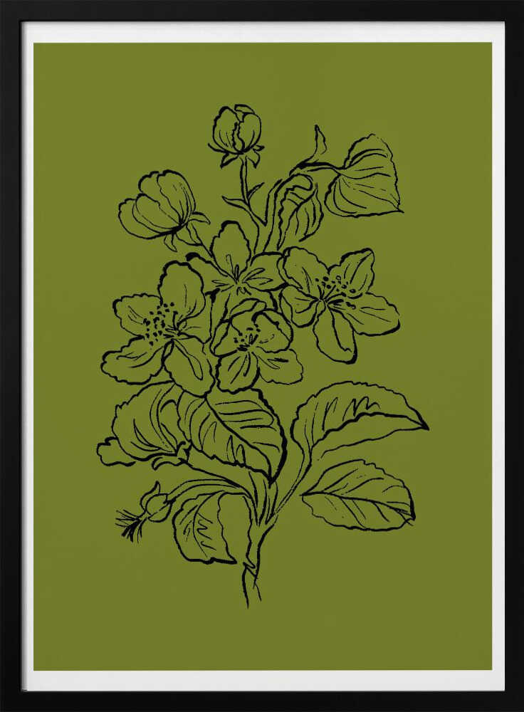 Élégance botanique | Affiche