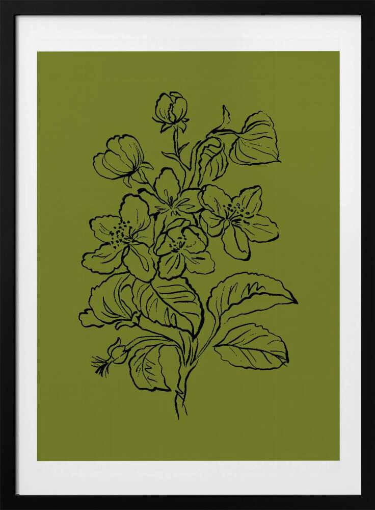 Élégance botanique | Affiche