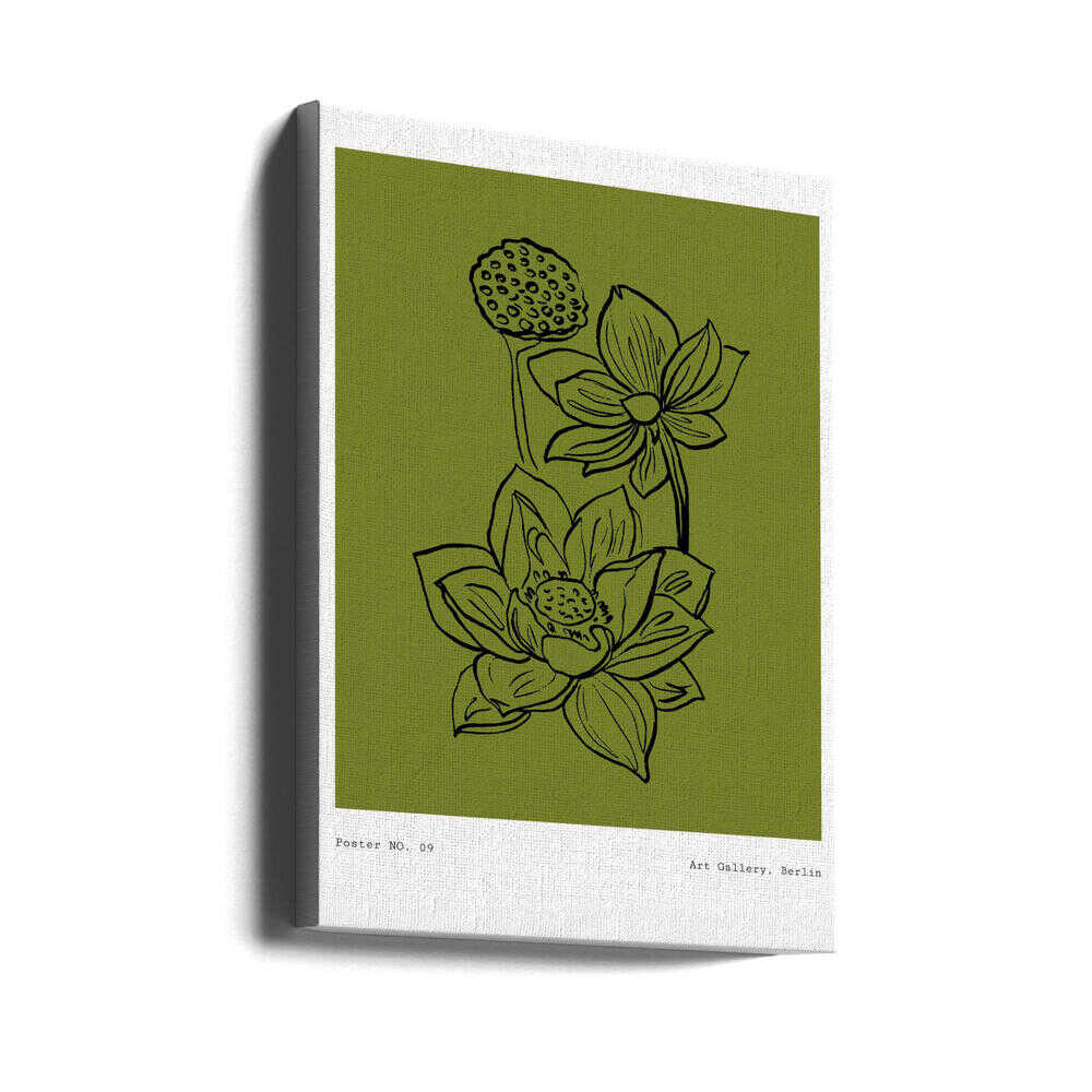 Botanische Ruhe | Leinwand