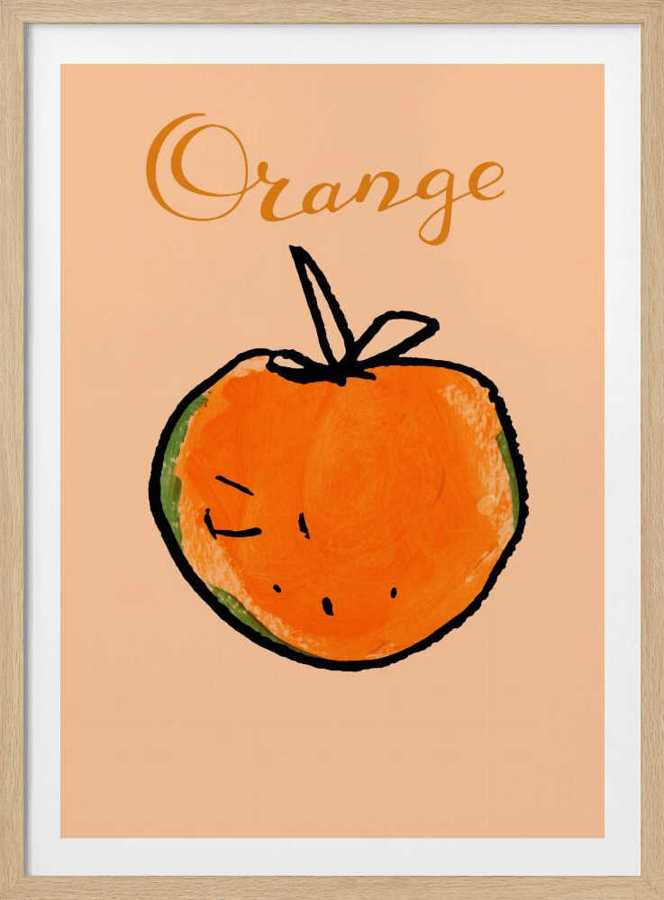 Délice ensoleillé aux agrumes | Affiche