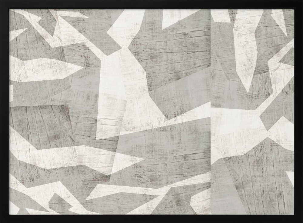 Geometric Patterns With A Textured | Poster