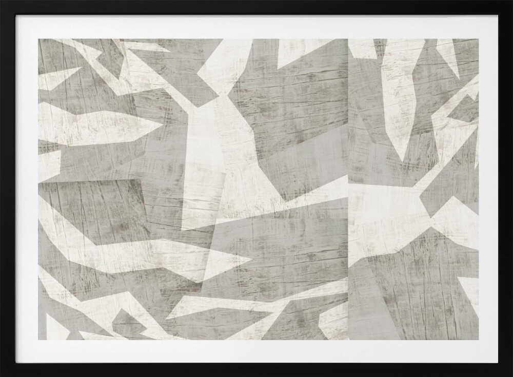 Geometric Patterns With A Textured | Poster