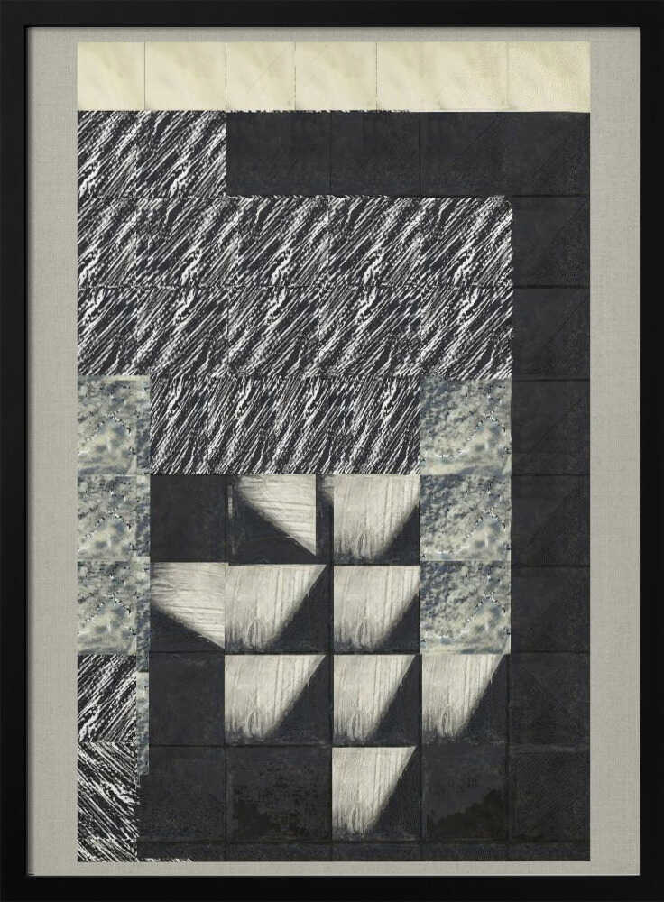 Mit geometrischen Mustern | Poster