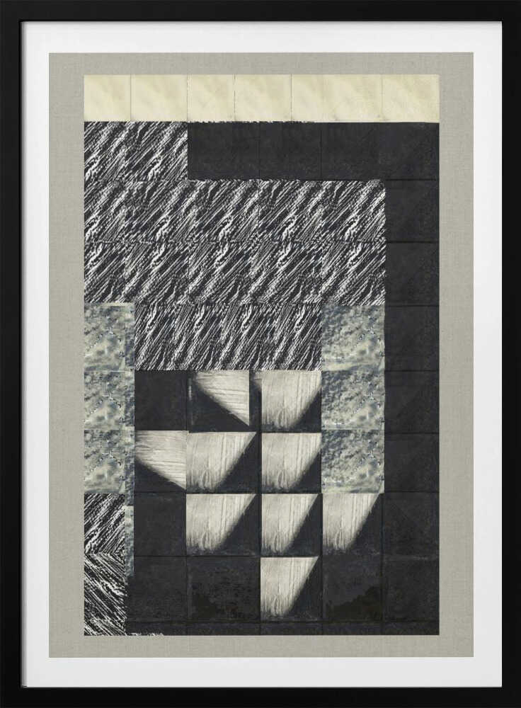 Mit geometrischen Mustern | Poster