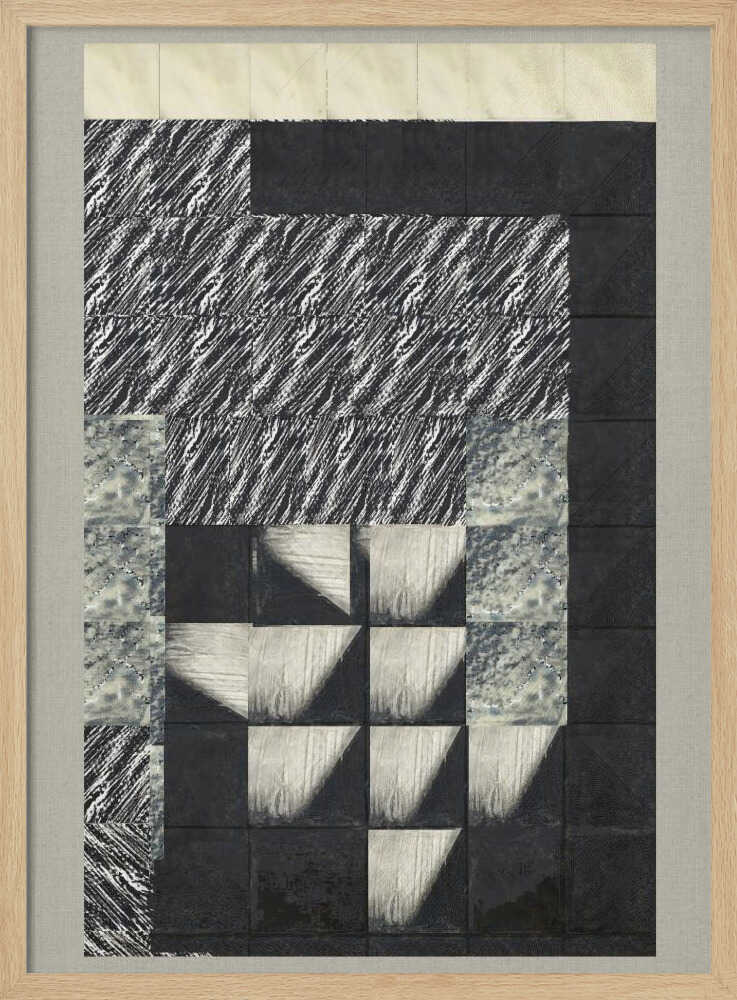 Mit geometrischen Mustern | Poster