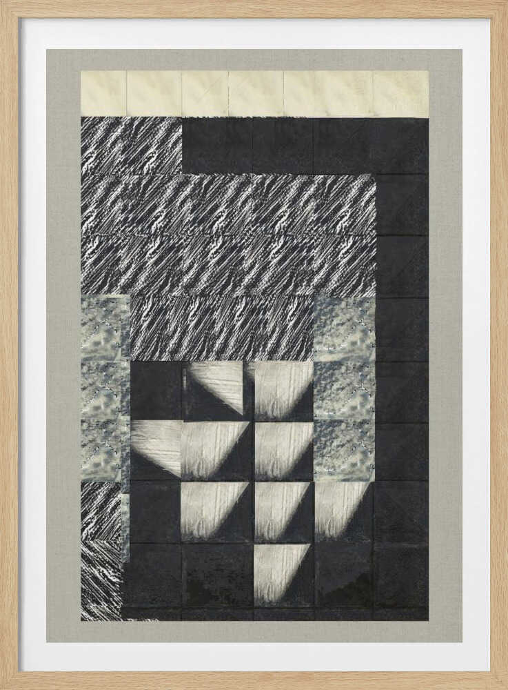 Mit geometrischen Mustern | Poster