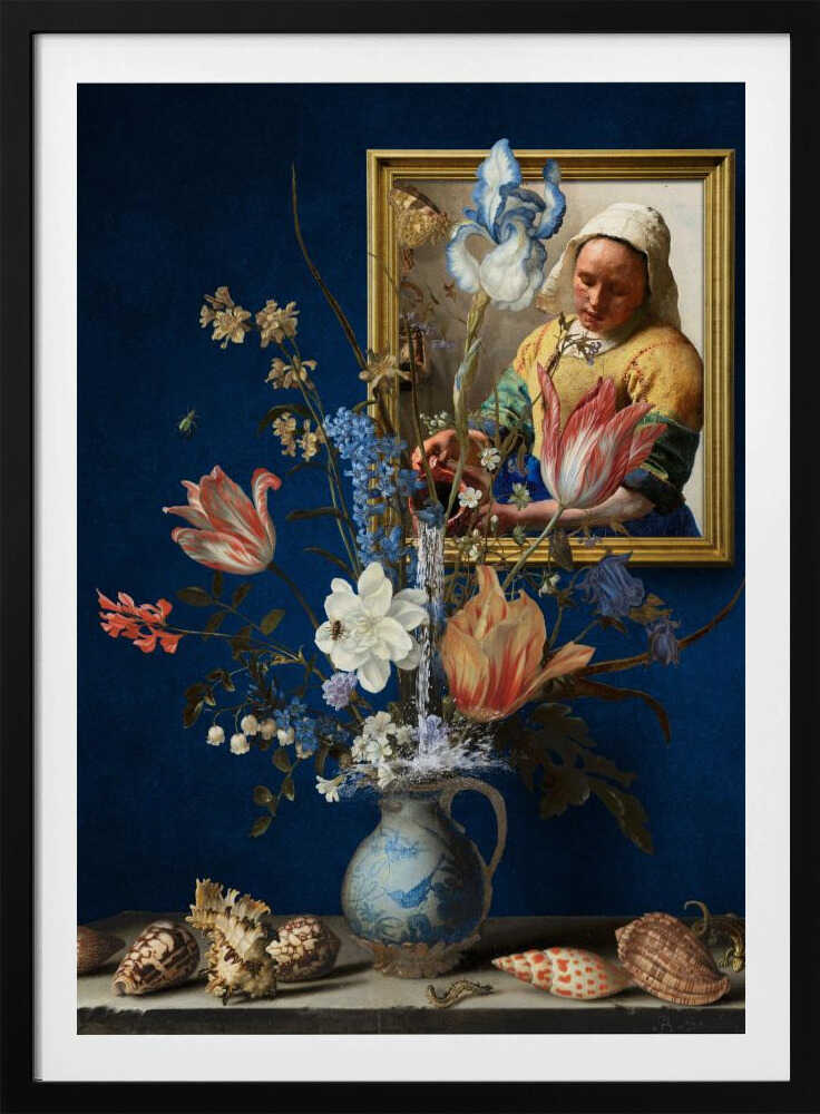 Balthasar &amp; Vermeer – Kunst vereint | Poster