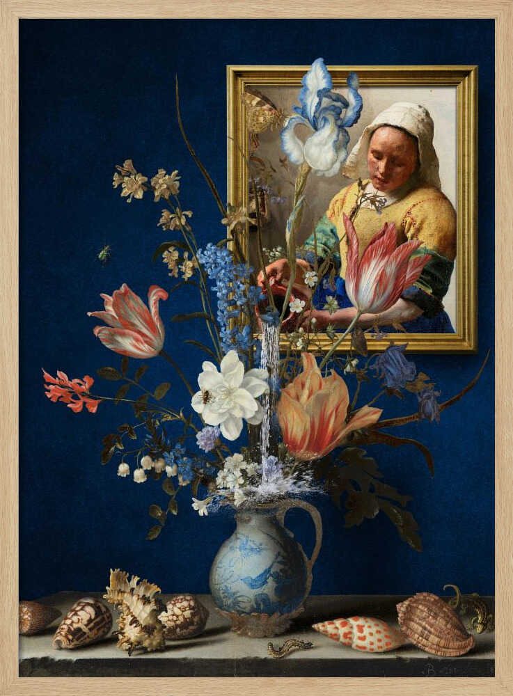 Balthasar &amp; Vermeer – Kunst vereint | Poster