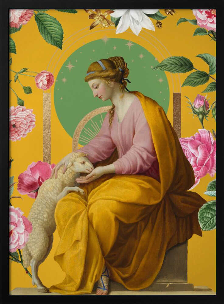 Sanftmut – eine Collage | Poster