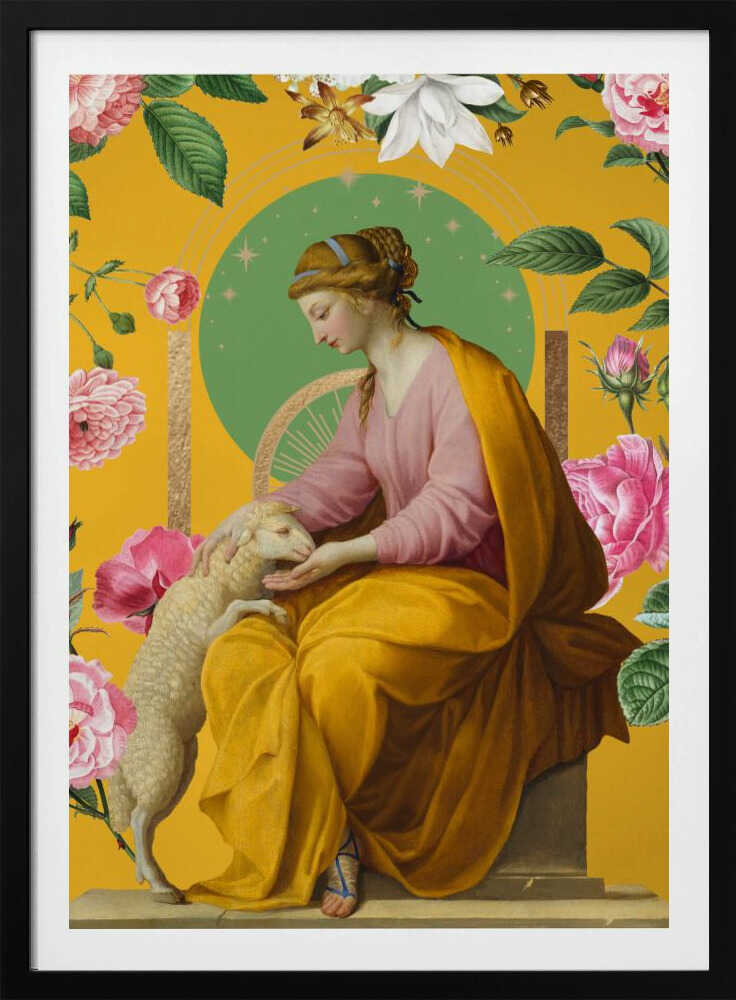 Sanftmut – eine Collage | Poster