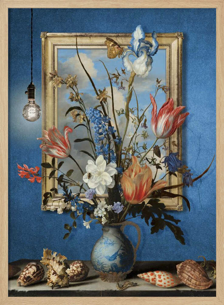 Stillleben in Delft | Poster