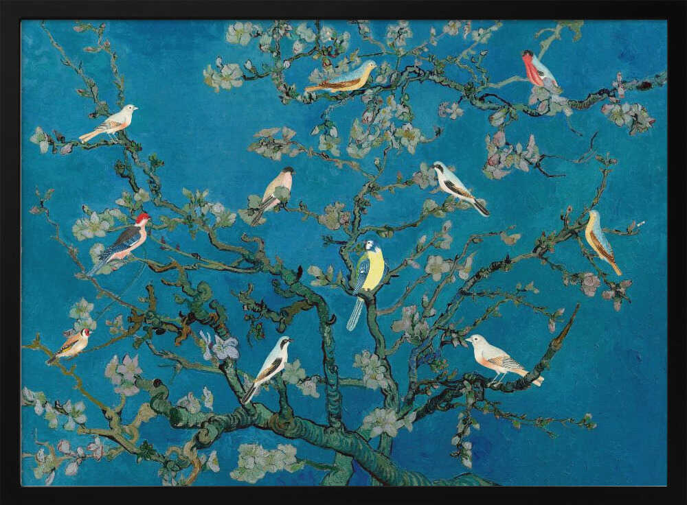 Birds In the Almond Blossom | Poster