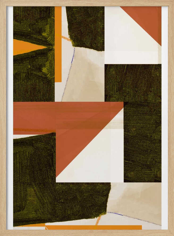 Géométrie de la Terre Ferme | Affiche