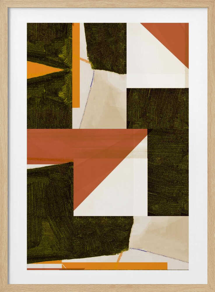 Géométrie de la Terre Ferme | Affiche