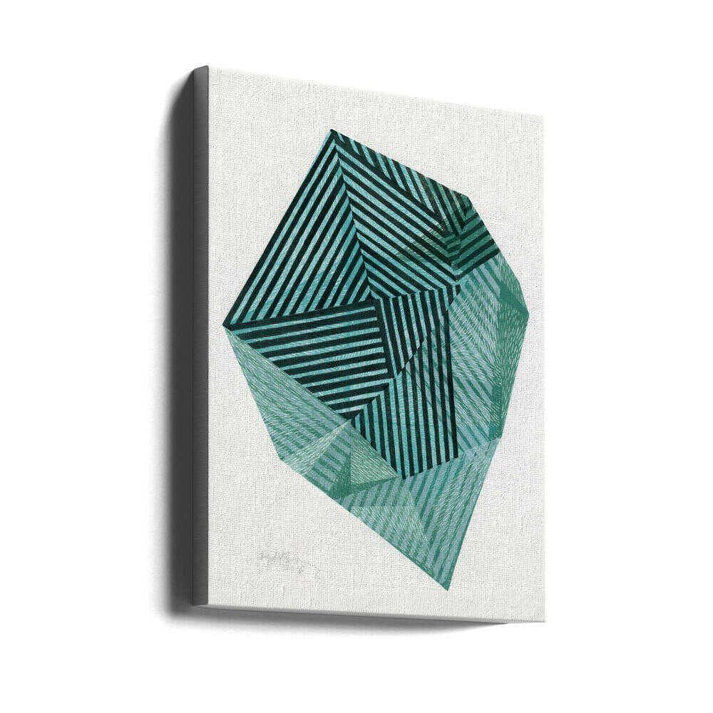 Gestreifter Stein I. | Leinwand