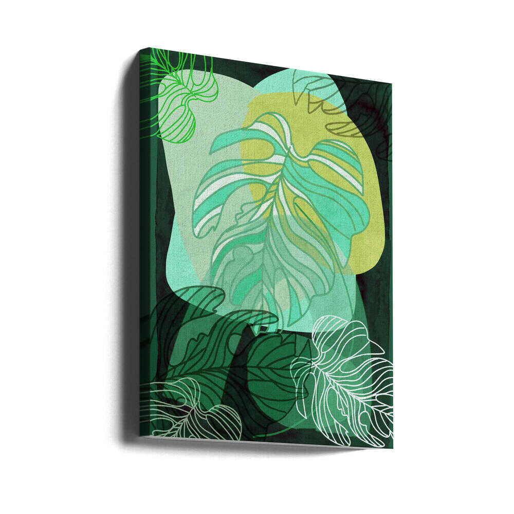 Monstera-Rhapsodie | Leinwand