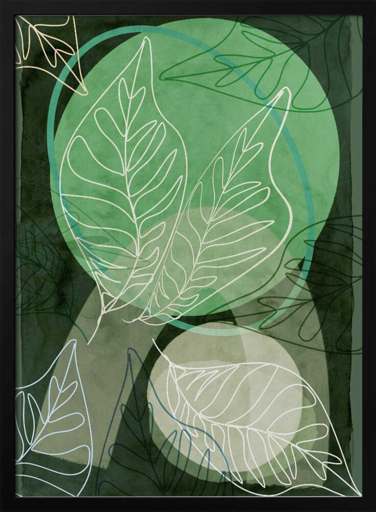 Mondlichtblätter | Poster