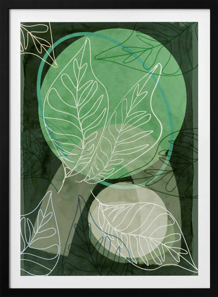 Mondlichtblätter | Poster