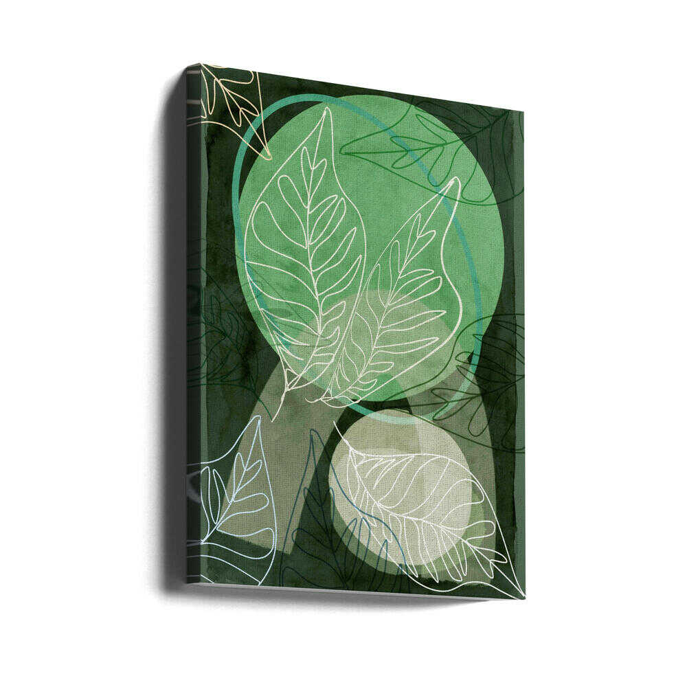 Moonlight Leaves | Canvas