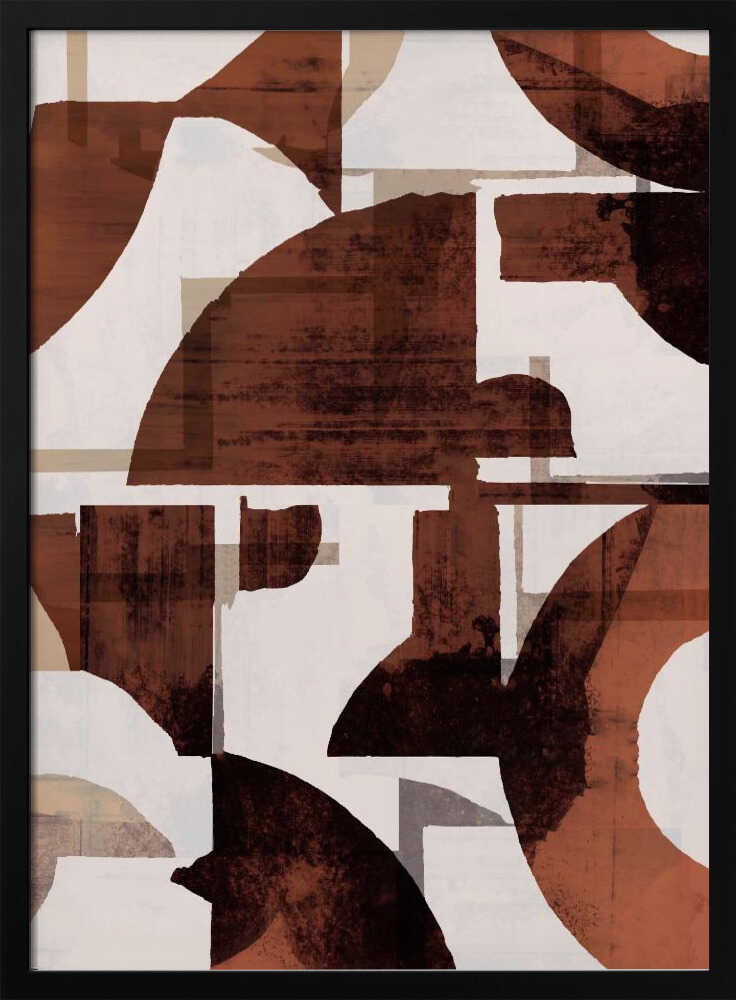 Abstrakter Rost &amp; Form | Poster