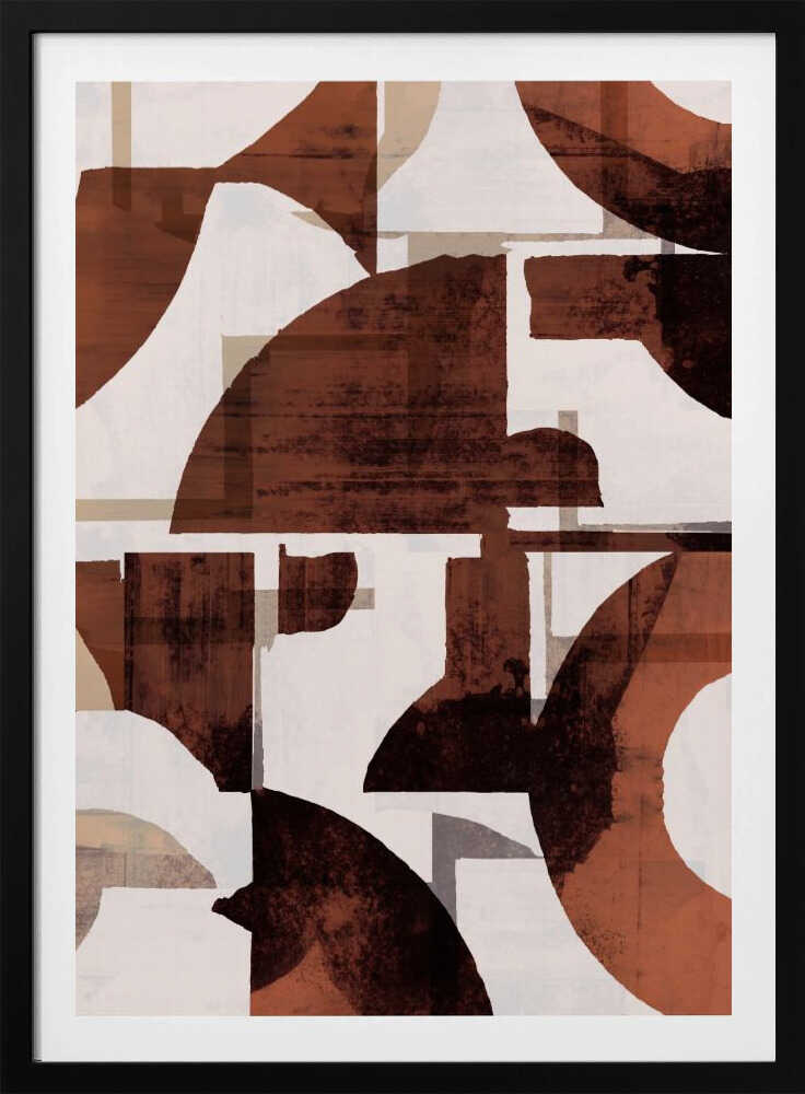 Abstrakter Rost &amp; Form | Poster