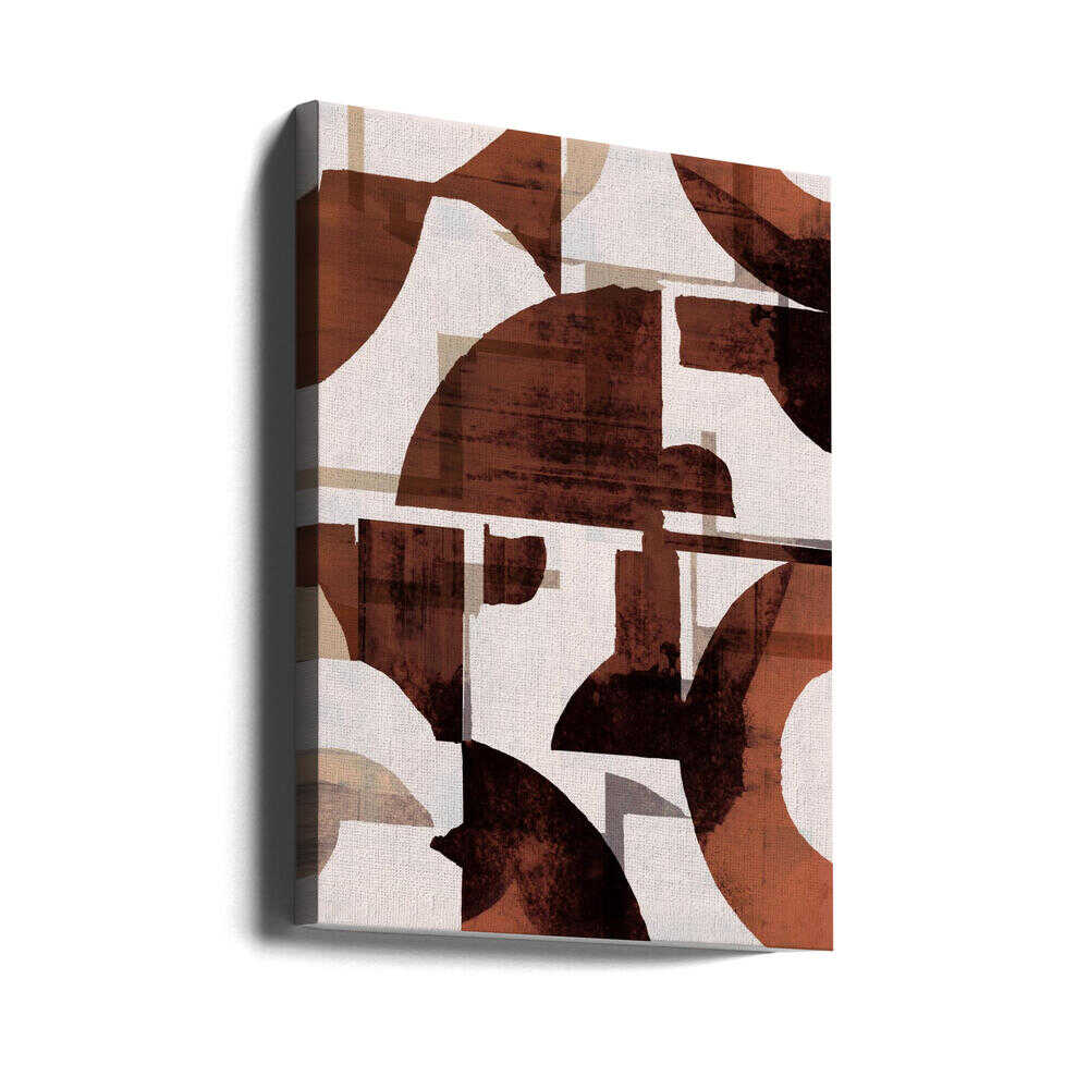Abstrakter Rost &amp; Form | Leinwand
