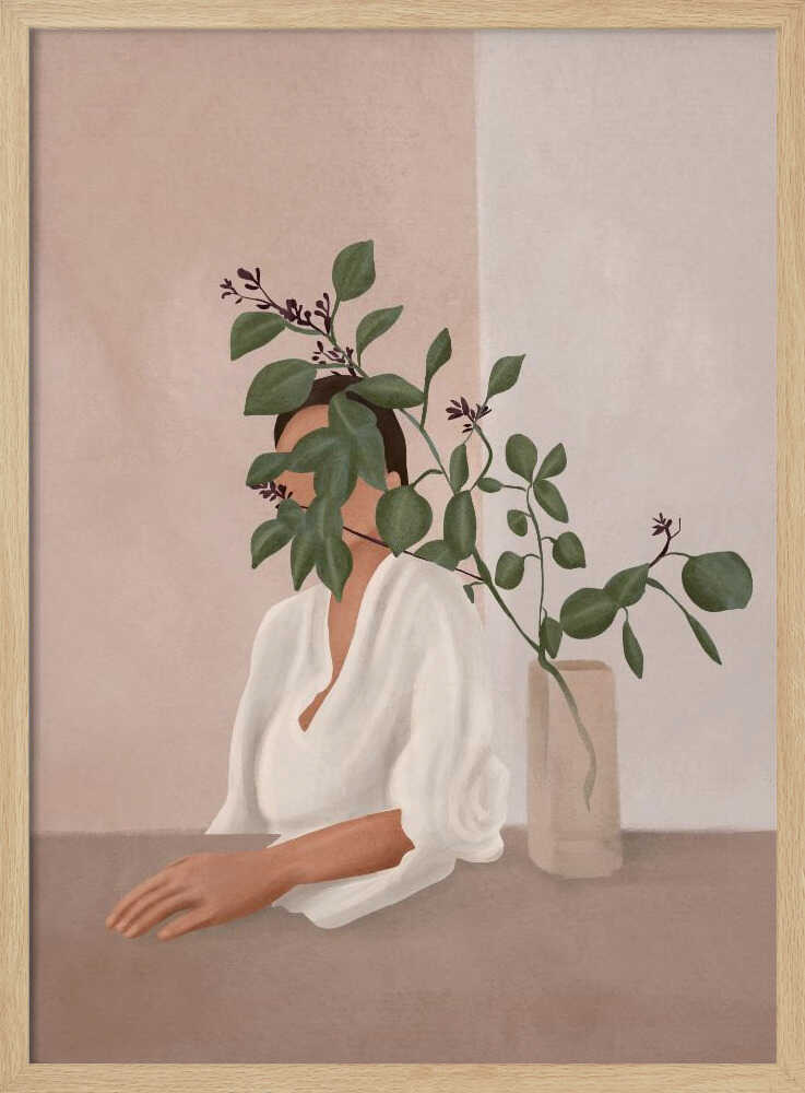 Versteckt im Laub | Poster