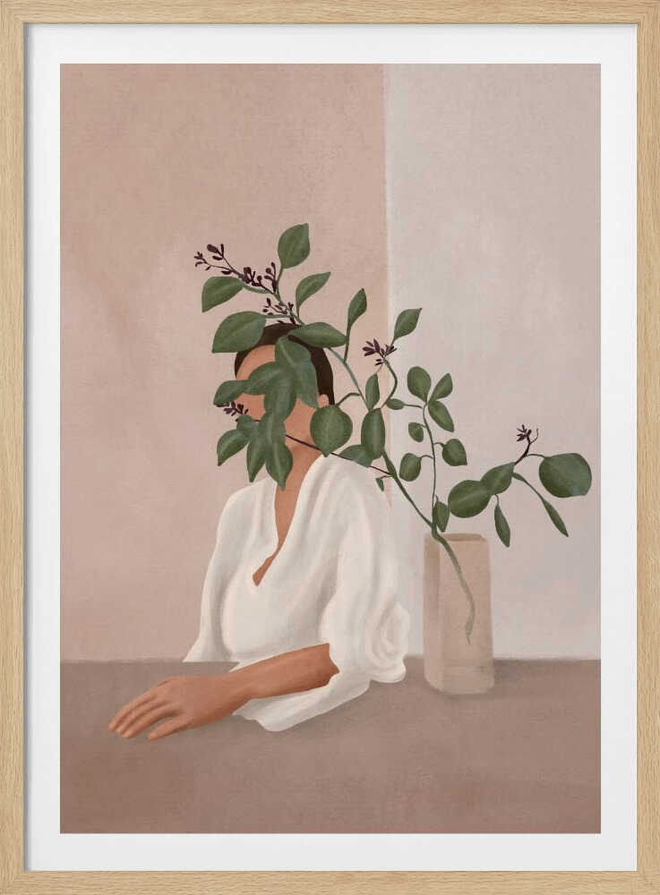 Versteckt im Laub | Poster