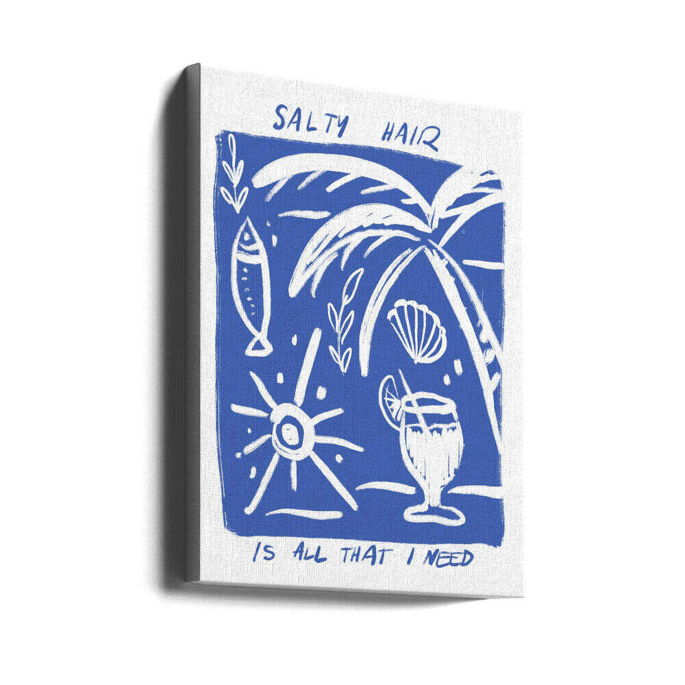 Affiche Cheveux Salés | Toile