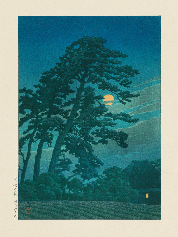 Moon At Magome | Poster