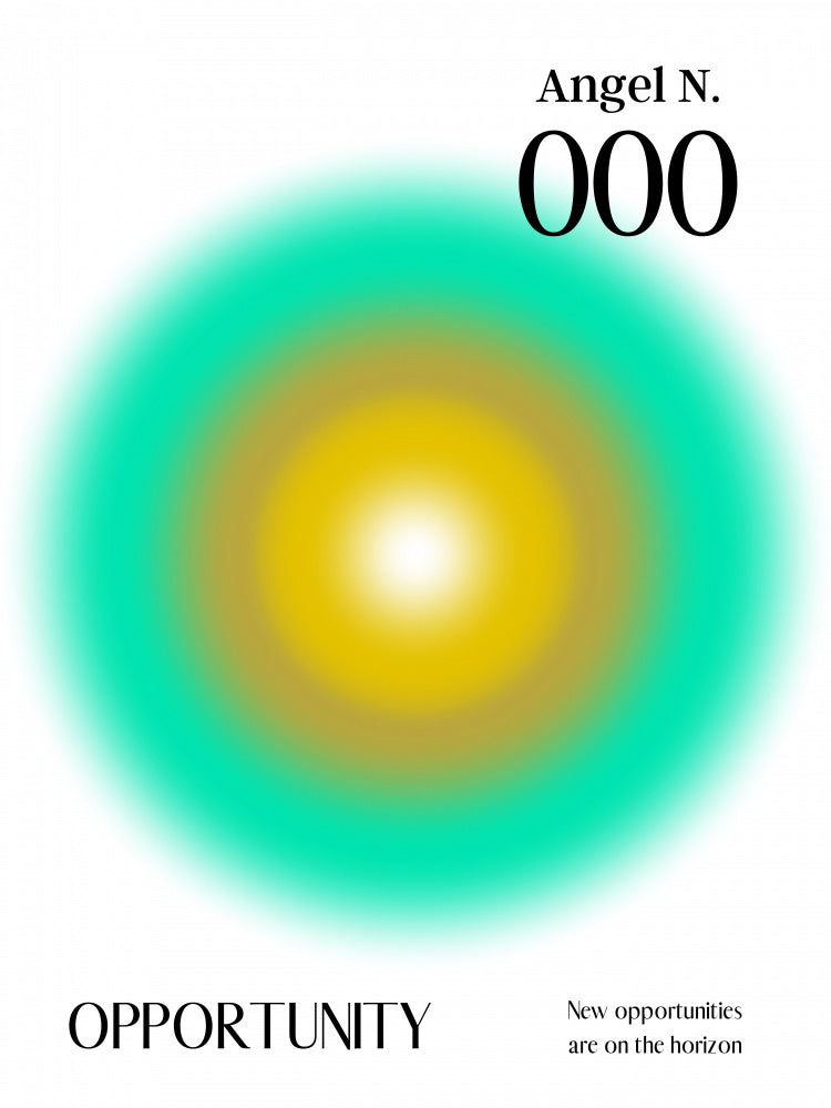 Angel Number 000 | Poster
