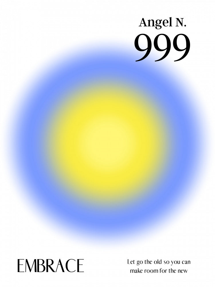 Angel Number 999 | Poster