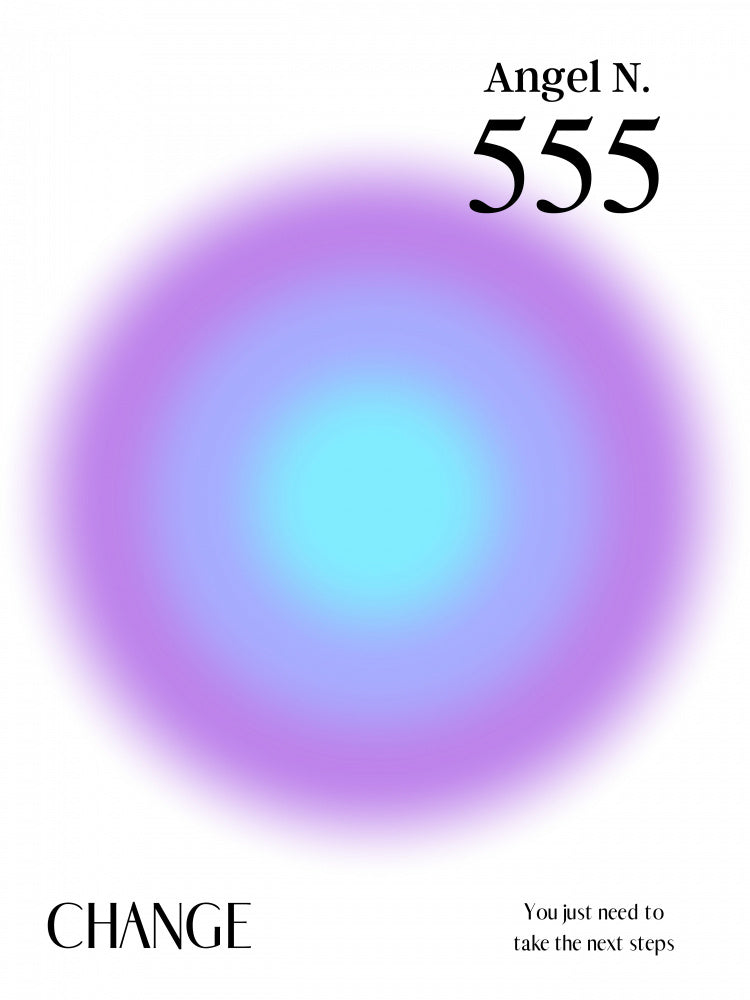 Angel Number 555 | Poster