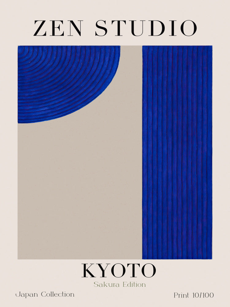 Kyoto Blue Harmony | Poster