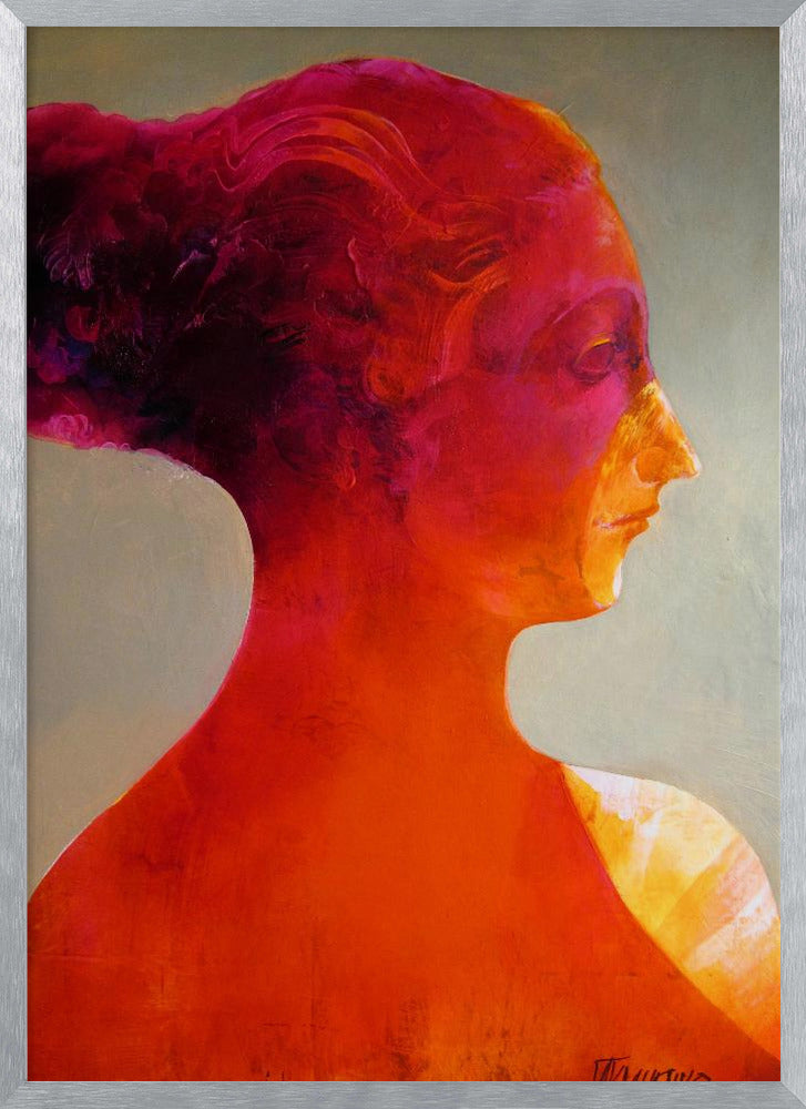 Hot | Poster - Silver Frame Interior