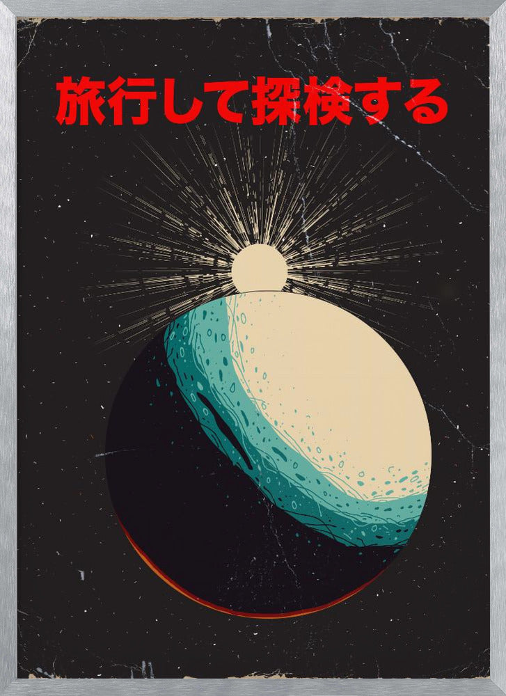 Travel and Explore | Poster - Silver Frame Interior