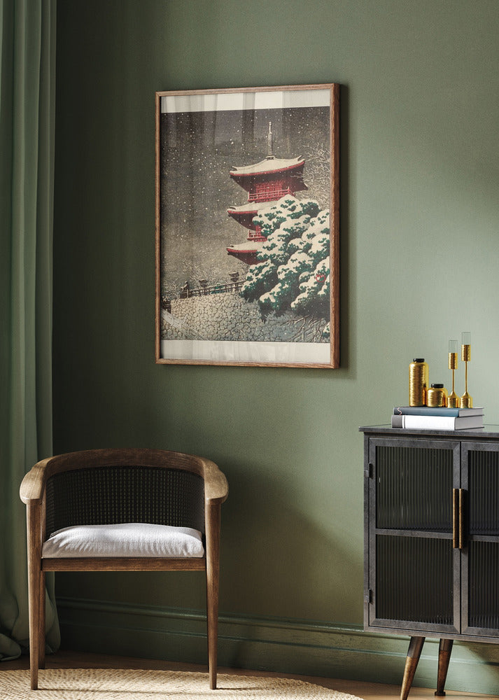 Temple At Izumo 1926 | Poster - Room Interior 2