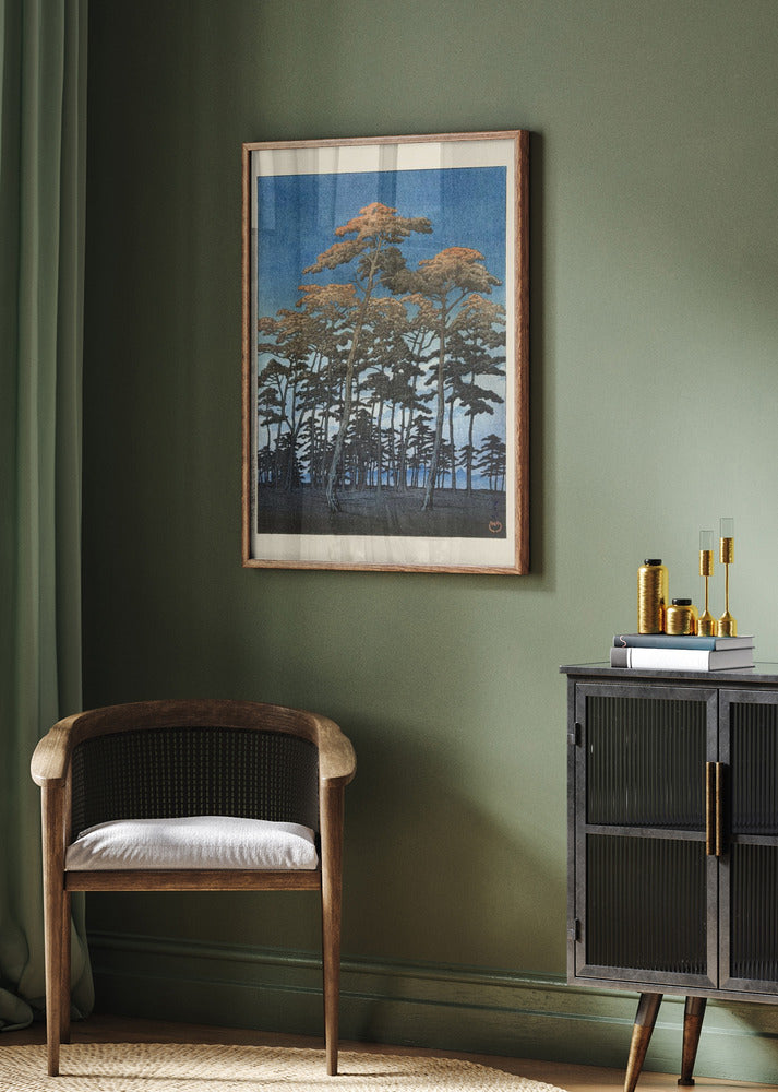 Hikawa Park In Omiya (1930) By Kawase Hasui and Watanabe Shozaburo | Poster - Room Interior 2