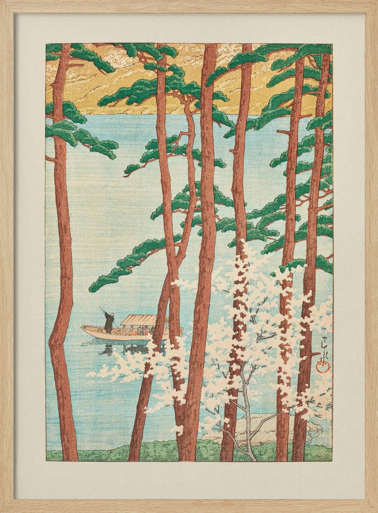 Haru No Arashiyama (spring In Arashiyama) (1934) | Poster - Wood Frame Interior