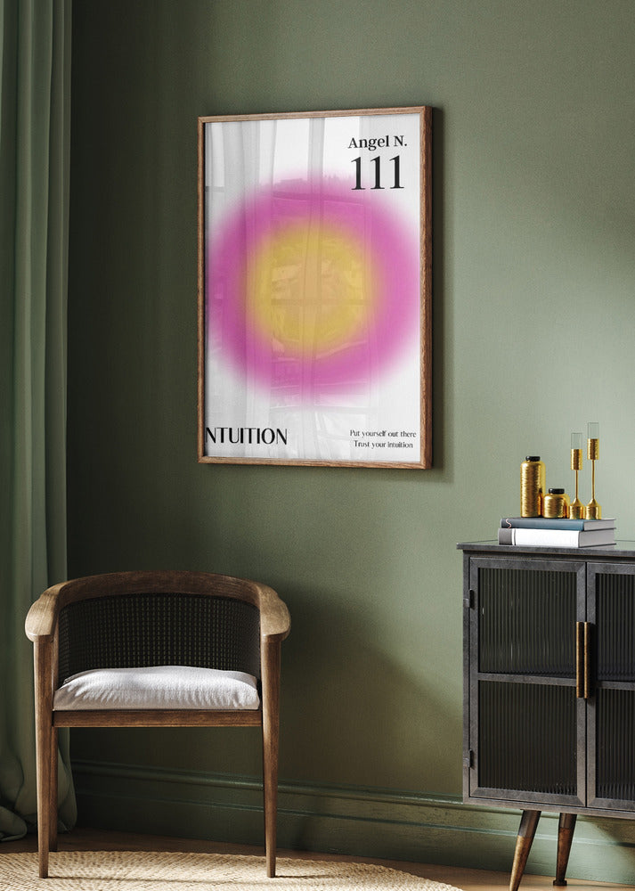 Angel Number 111 | Poster - Room Interior 2